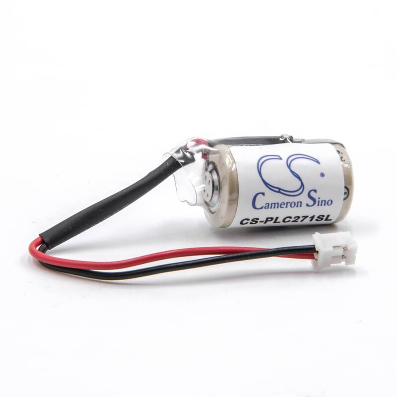 Li-MNO2 batería 850mAh (3V) para controlador industrial, unidad de mando Omron CJ1G, CJ1M, CJ2G, CJ2M, CP1E, CP1H, CP1L - Vhbw
Li-MNO2 batería 850mAh (3V) para controlador industrial, unidad de mando Omron CJ1G, CJ1M, CJ2G, CJ2M, CP1E, CP1H, CP1L - Vhbw