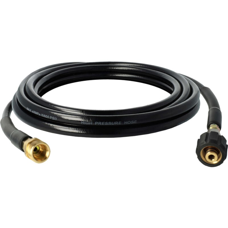 Manguera de extensión 3 m compatible con Kärcher Hobby hasta año fabr. 2013 hidrolimpiador con conexión de rosca M22 x 1,5, negro - Vhbw
Manguera de extensión 3 m compatible con Kärcher Hobby hasta año fabr. 2013 hidrolimpiador con conexión de rosca M22 x 1,5, negro - Vhbw