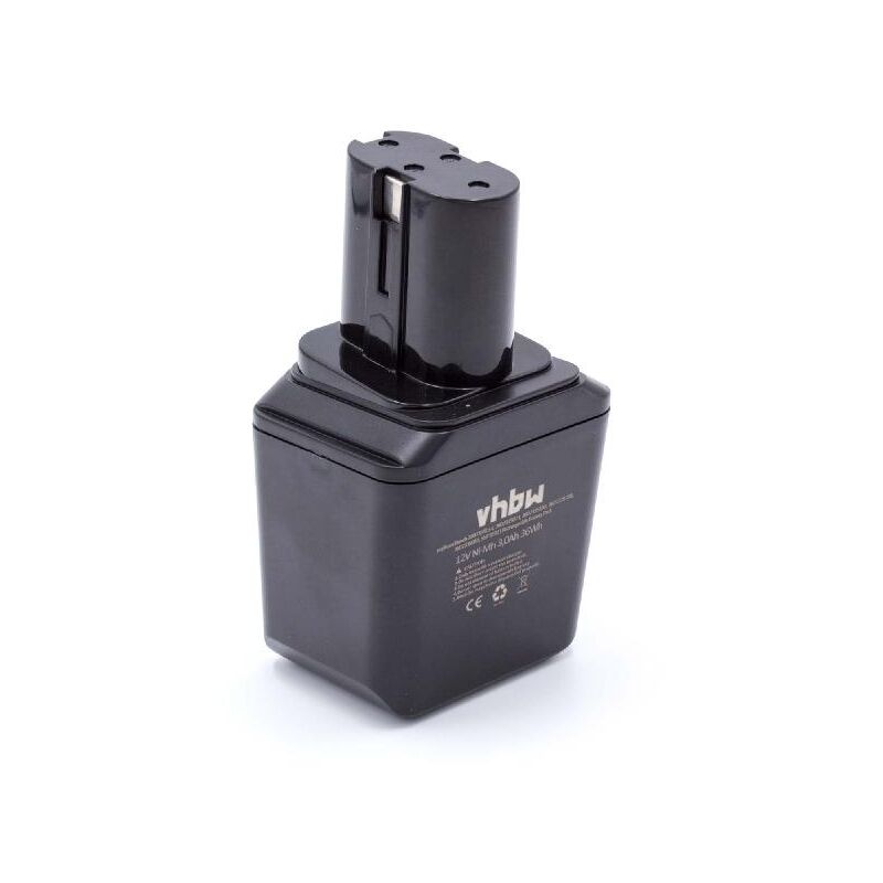 NiMH Batería 3000mAh (12V) para su herramienta electrónica Bosch GSB 12VE por 2 607 335 180, 2 607 335 021 - Vhbw
NiMH Batería 3000mAh (12V) para su herramienta electrónica Bosch GSB 12VE por 2 607 335 180, 2 607 335 021 - Vhbw