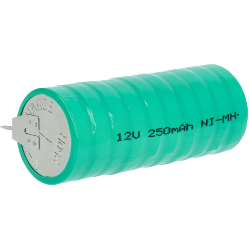 NiMH Batería de botón de repuesto Tipo V250H 250 mAh 12 V compatible para lámparas solares, etc. - Vhbw
NiMH Batería de botón de repuesto Tipo V250H 250 mAh 12 V compatible para lámparas solares, etc. - Vhbw