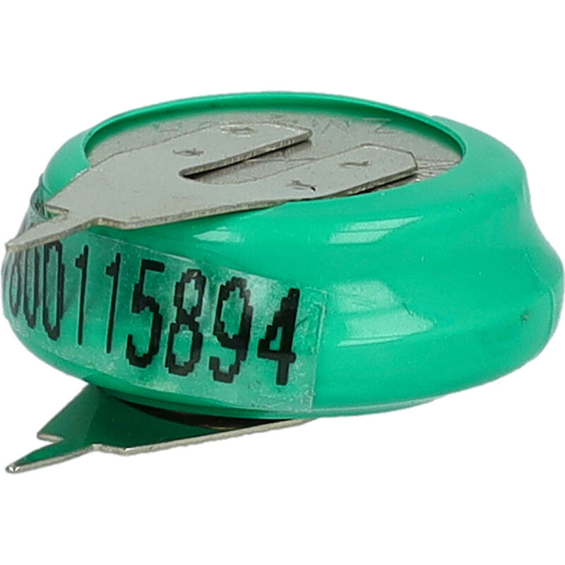 Pilas botón, tipo de batería V80H (NiMH, 80mAh, 1.2V) -1 celda, conector impresión de 2 pines, recargable - Vhbw
Pilas botón, tipo de batería V80H (NiMH, 80mAh, 1.2V) -1 celda, conector impresión de 2 pines, recargable - Vhbw