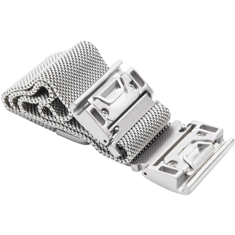 Brazalete, correa compatible con Garmin Tactix Bravo smartwatch - acero inoxidable plata cierre magnético cierre autobloqueante - Vhbw
Brazalete, correa compatible con Garmin Tactix Bravo smartwatch - acero inoxidable plata cierre magnético cierre autobloqueante - Vhbw
