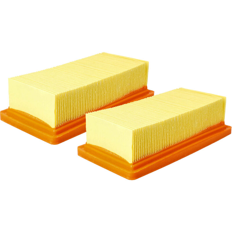 Set de 2x filtro plisado plano reemplaza Kärcher 6.415-953.0 para seco y húmedo - Elemento filtrante - Vhbw
Set de 2x filtro plisado plano reemplaza Kärcher 6.415-953.0 para seco y húmedo - Elemento filtrante - Vhbw