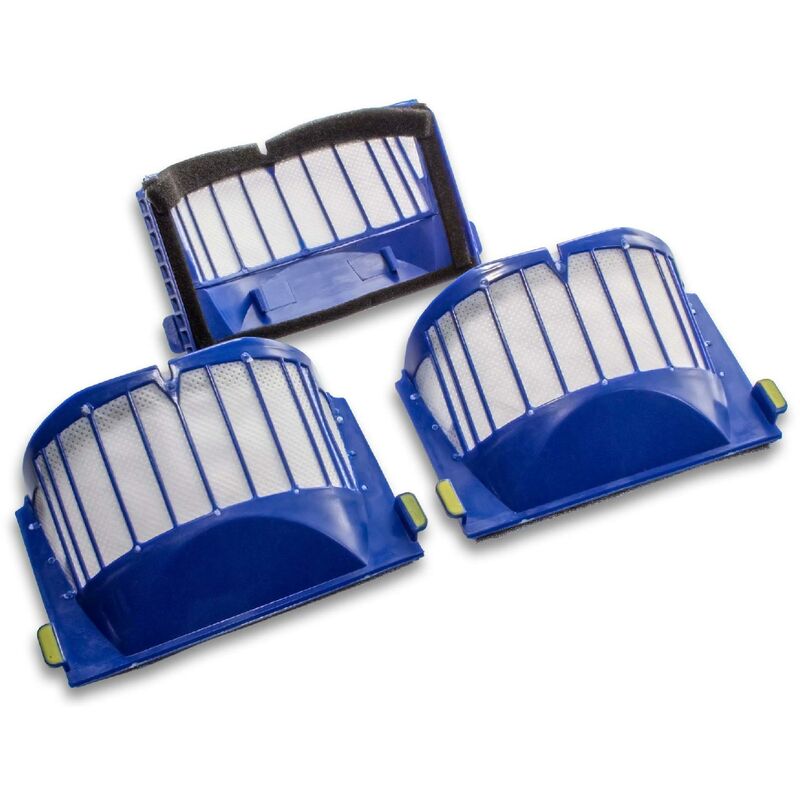 Set de 3x filtros compatible con iRobot Roomba 610, 640, 670, 680 aspiradora - Filtro HEPA antialérgico - Vhbw
Set de 3x filtros compatible con iRobot Roomba 610, 640, 670, 680 aspiradora - Filtro HEPA antialérgico - Vhbw