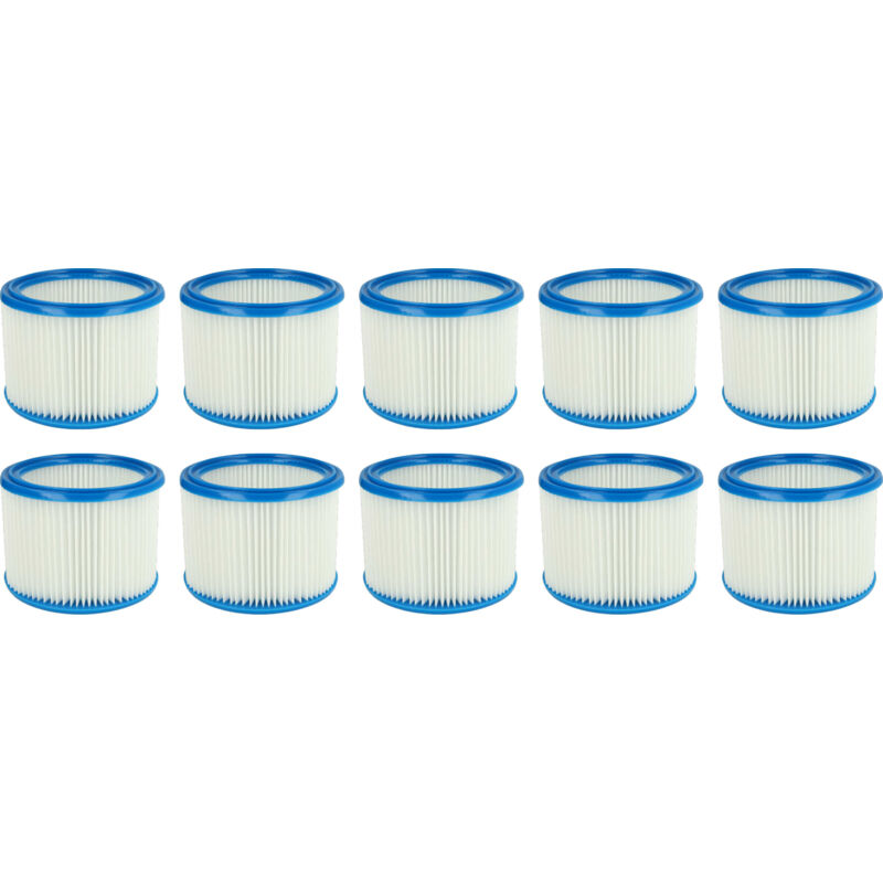 Set de filtros 10x Filtro plisado compatible con Festo / Festotool VCP260E-L aspiradora en seco y mojado - Filtro, cartucho - Vhbw
Set de filtros 10x Filtro plisado compatible con Festo / Festotool VCP260E-L aspiradora en seco y mojado - Filtro, cartucho - Vhbw