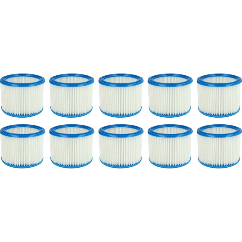 Set de filtros 10x Filtro plisado compatible con Protool Festool VCP 260 E-L (up to 2010) aspiradora en seco y mojado - Filtro, cartucho - Vhbw
Set de filtros 10x Filtro plisado compatible con Protool Festool VCP 260 E-L (up to 2010) aspiradora en seco y mojado - Filtro, cartucho - Vhbw