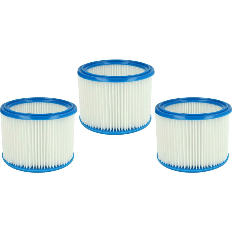 Set de filtros 3x Filtro plisado compatible con Nilfisk-Alto Attix 19xx, 22, 30-21 XC, 30-2M XC aspiradora en seco y mojado - Filtro, cartucho - Vhbw
Set de filtros 3x Filtro plisado compatible con Nilfisk-Alto Attix 19xx, 22, 30-21 XC, 30-2M XC aspiradora en seco y mojado - Filtro, cartucho - Vhbw