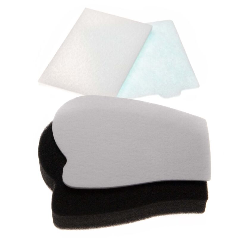 Set de filtros compatible con AEG Vampyr T2 aspirador - 4x filtro (filtro entrada del motor, microfiltro, filtro salida del motor) - Vhbw
Set de filtros compatible con AEG Vampyr T2 aspirador - 4x filtro (filtro entrada del motor, microfiltro, filtro salida del motor) - Vhbw