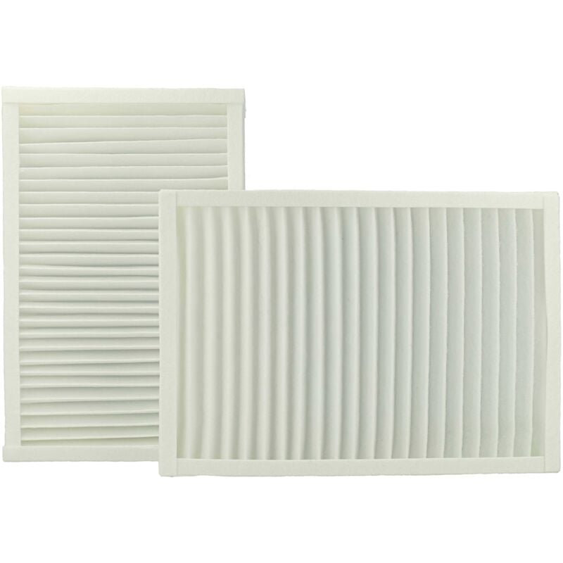 Set de filtros de aire de repuesto G4 + F7, entrada y salida de aire, reemplaza Viessmann ZK01767 para la ventilación del hogar - Vhbw
Set de filtros de aire de repuesto G4 + F7, entrada y salida de aire, reemplaza Viessmann ZK01767 para la ventilación del hogar - Vhbw