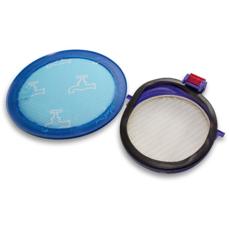Set de filtros compatible con Dyson DC24 Animal, DC24i aspirador - 2x filtro (filtro entrada del motor, filtro salida del motor HEPA) - Vhbw
Set de filtros compatible con Dyson DC24 Animal, DC24i aspirador - 2x filtro (filtro entrada del motor, filtro salida del motor HEPA) - Vhbw