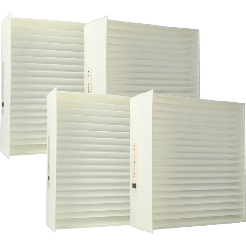 Set de filtros reemplaza Zehnder 521 012 720 para unidad de ventilación - Filtro de aire M5 / F7 (4 uds.), 17 x 17 x 9 cm, blanco - Vhbw
Set de filtros reemplaza Zehnder 521 012 720 para unidad de ventilación - Filtro de aire M5 / F7 (4 uds.), 17 x 17 x 9 cm, blanco - Vhbw