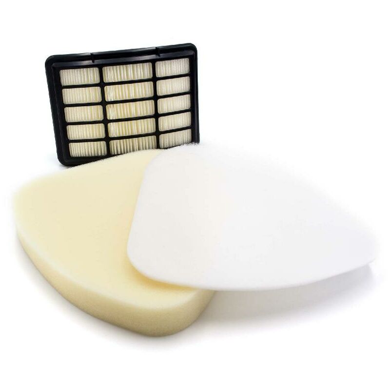 Set reemplaza Shark XFF350, XHF350 para aspirador - 3x filtro (filtro Hepa, filtro de espuma, vellón de filtro) - Vhbw
Set reemplaza Shark XFF350, XHF350 para aspirador - 3x filtro (filtro Hepa, filtro de espuma, vellón de filtro) - Vhbw