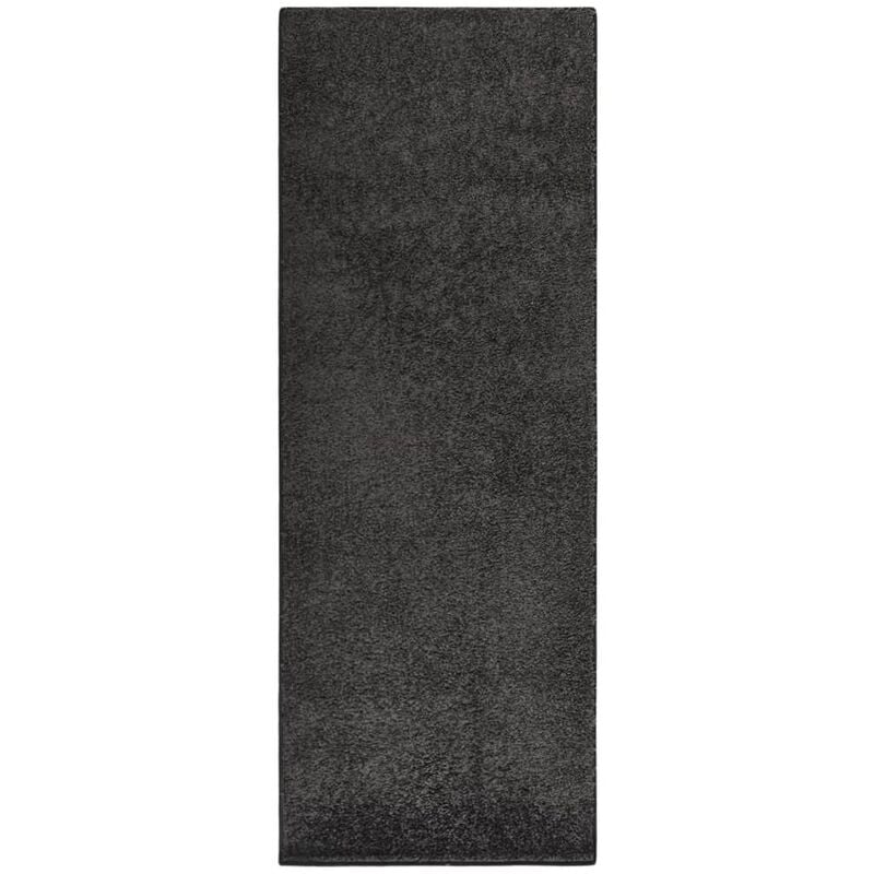 Alfombra de pelo suave antideslizante gris antracita 67x180 cm - Antracita - Vidaxl
Alfombra de pelo suave antideslizante gris antracita 67x180 cm - Antracita - Vidaxl