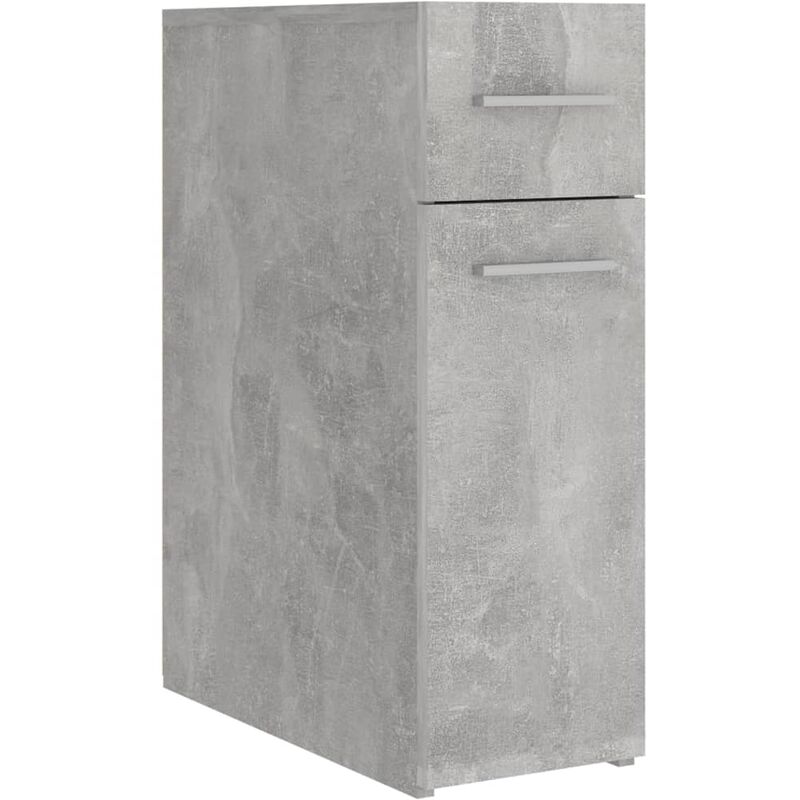 Armario de boticario de aglomerado 20x45,5x60 cm gris hormigón - Gris - Vidaxl
Armario de boticario de aglomerado 20x45,5x60 cm gris hormigón - Gris - Vidaxl