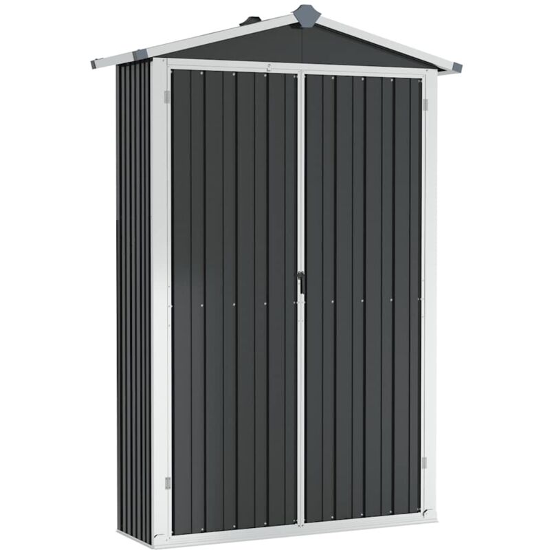 Cobertizo de jardín acero galvanizado antracita 107,5x46x183cm - Antracita - Vidaxl
Cobertizo de jardín acero galvanizado antracita 107,5x46x183cm - Antracita - Vidaxl