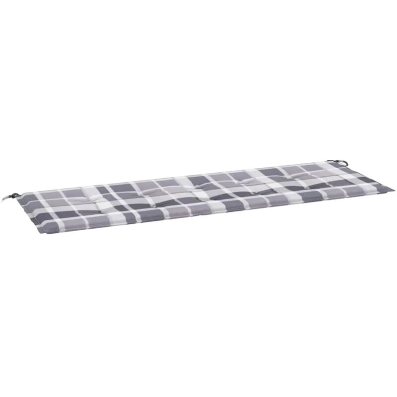 Cojín para banco jardín tela patrón cuadros grises 150x50x4 cm - Multicolor - Vidaxl
Cojín para banco jardín tela patrón cuadros grises 150x50x4 cm - Multicolor - Vidaxl