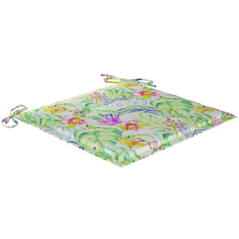 vidaXL Cojines de silla de jardín 4 uds tela estampado hojas 40x40x4cm - Multicolor
vidaXL Cojines de silla de jardín 4 uds tela estampado hojas 40x40x4cm - Multicolor