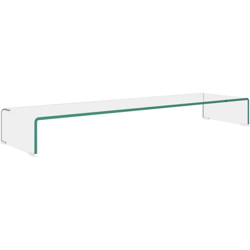 Soporte para TV/Elevador Monitor Cristal Claro 110x30x13 cm - Transparente - Vidaxl
Soporte para TV/Elevador Monitor Cristal Claro 110x30x13 cm - Transparente - Vidaxl