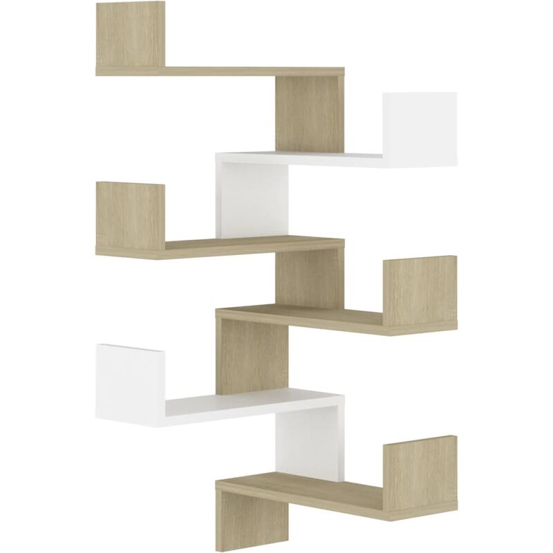 Estante de esquina pared aglomerado 40x40x50 cm 2 uds blanco roble - Blanco - Vidaxl
Estante de esquina pared aglomerado 40x40x50 cm 2 uds blanco roble - Blanco - Vidaxl