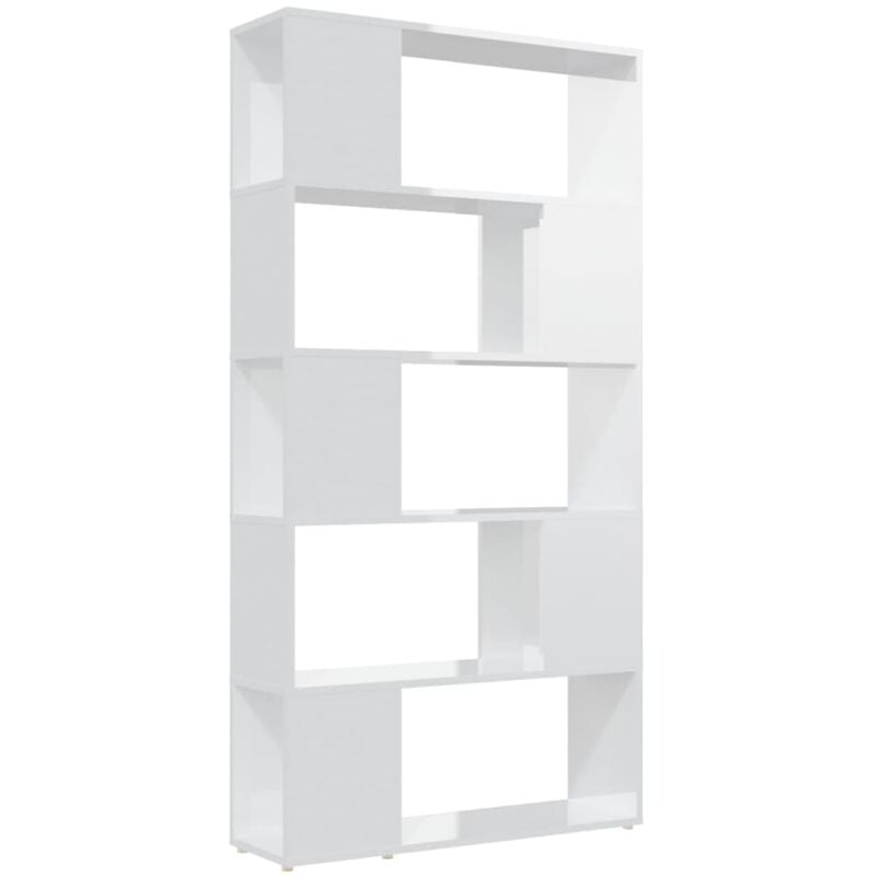 vidaXL Estantería divisor de espacios aglomerado 80x24x155 cm blanco con brillo - Blanco
vidaXL Estantería divisor de espacios aglomerado 80x24x155 cm blanco con brillo - Blanco