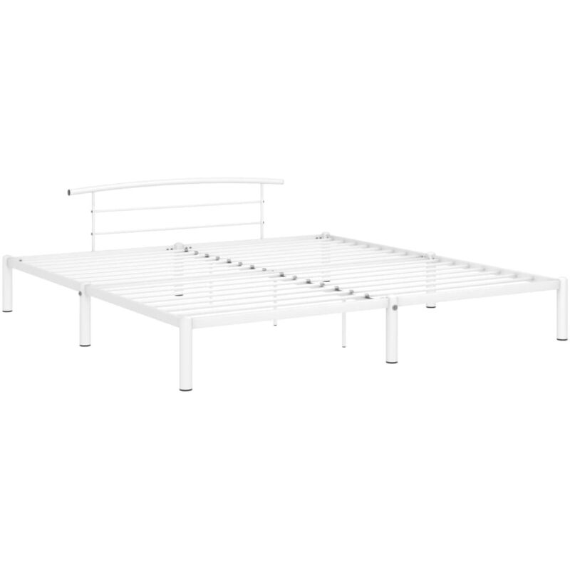 Estructura de Cama de Metal Blanco 200x200 cm - Blanco - Vidaxl
Estructura de Cama de Metal Blanco 200x200 cm - Blanco - Vidaxl