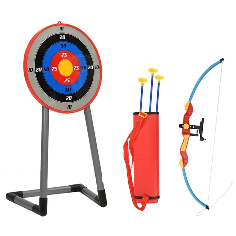 vidaXL Juego de tiro con arco de arco y flecha para niños con objetivo - Multicolor
vidaXL Juego de tiro con arco de arco y flecha para niños con objetivo - Multicolor