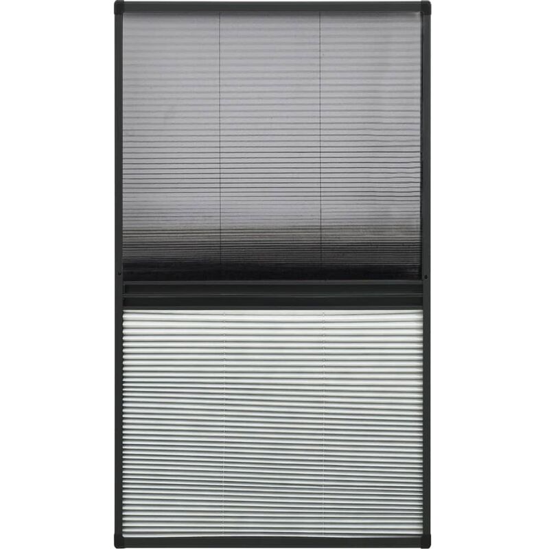 Mosquitera plisada para ventanas aluminio con sombra 80x160 cm - Antracita - Vidaxl
Mosquitera plisada para ventanas aluminio con sombra 80x160 cm - Antracita - Vidaxl