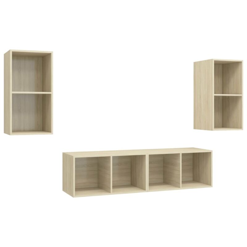 Muebles de pared para TV 4 pzas aglomerado color roble Sonoma - Marrón - Vidaxl
Muebles de pared para TV 4 pzas aglomerado color roble Sonoma - Marrón - Vidaxl