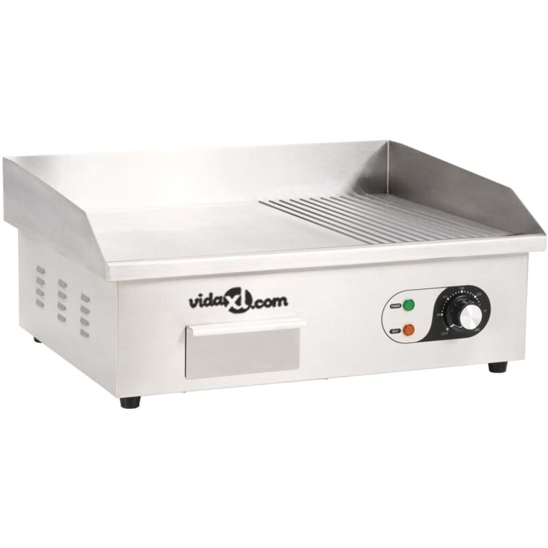 Plancha eléctrica de cocina acero inoxidable 3000 W 54x41x24 cm - Plateado - Vidaxl
Plancha eléctrica de cocina acero inoxidable 3000 W 54x41x24 cm - Plateado - Vidaxl