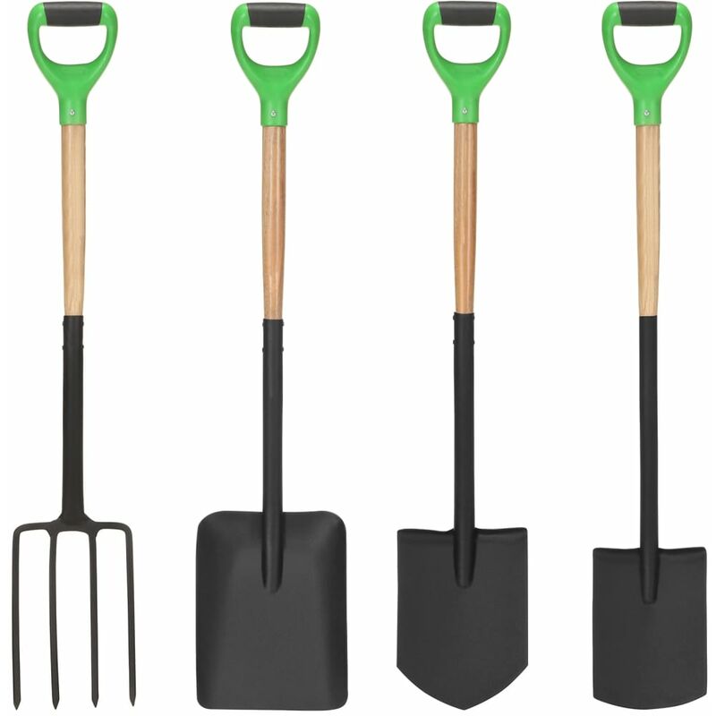 Set de herramientas de jardín 4 pzas D agarre acero madera dura - Vidaxl
Set de herramientas de jardín 4 pzas D agarre acero madera dura - Vidaxl