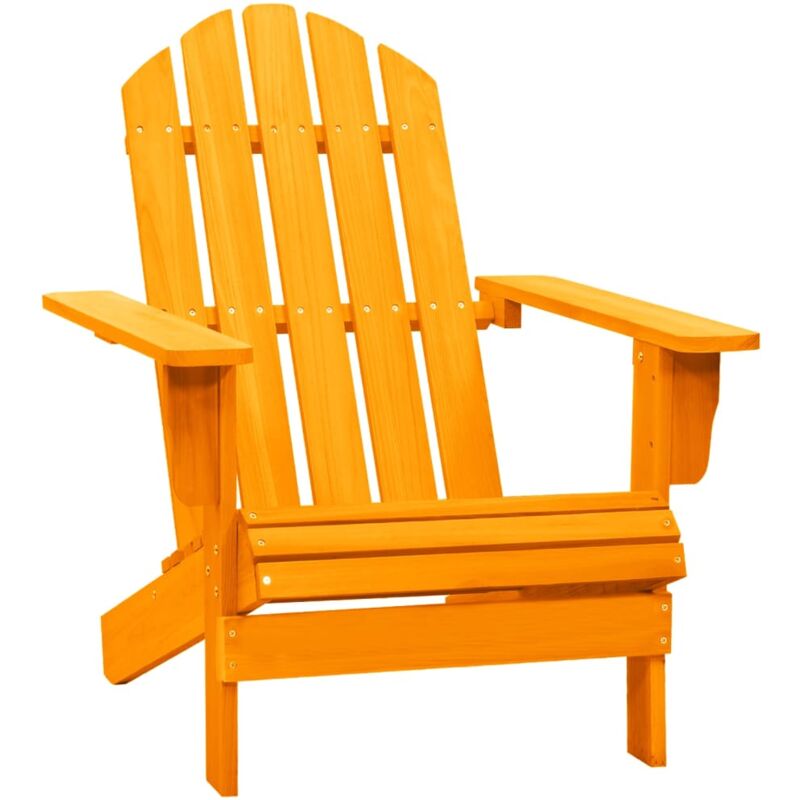 Silla de jardín Adirondack madera maciza de abeto naranja - Naranja - Vidaxl
Silla de jardín Adirondack madera maciza de abeto naranja - Naranja - Vidaxl