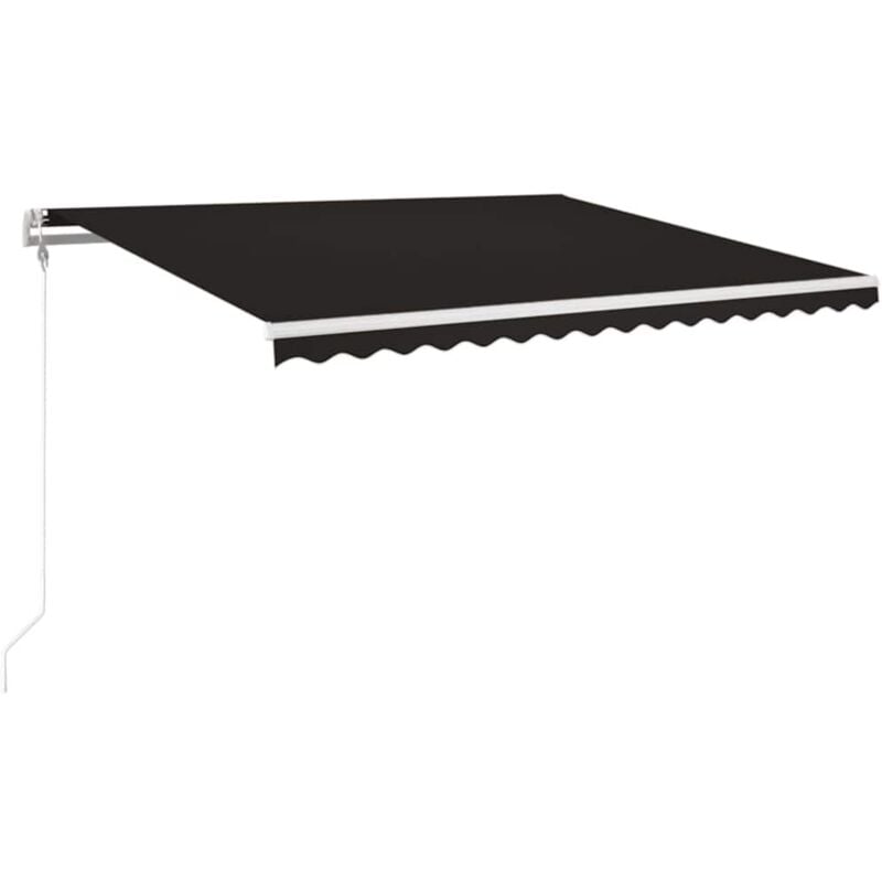 Toldo automático LED sensor de viento gris antracita 400x350 cm - Antracita - Vidaxl
Toldo automático LED sensor de viento gris antracita 400x350 cm - Antracita - Vidaxl
