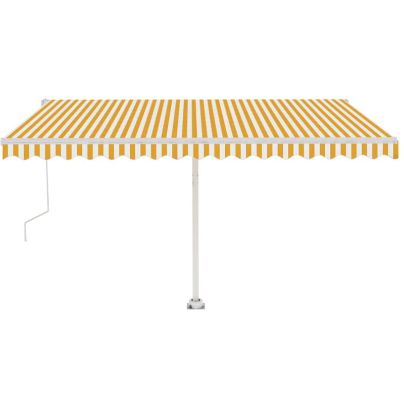 Toldo automático LED sensor de viento amarillo blanco 400x350cm - Amarillo - Vidaxl
Toldo automático LED sensor de viento amarillo blanco 400x350cm - Amarillo - Vidaxl