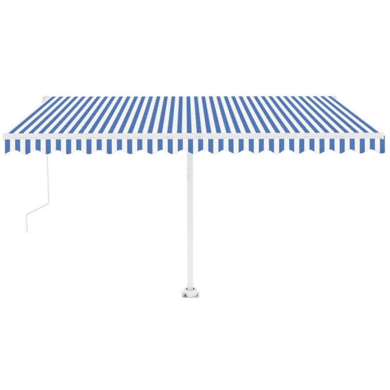 Toldo automático LED sensor de viento azul y blanco 450x350 cm - Azul - Vidaxl
Toldo automático LED sensor de viento azul y blanco 450x350 cm - Azul - Vidaxl