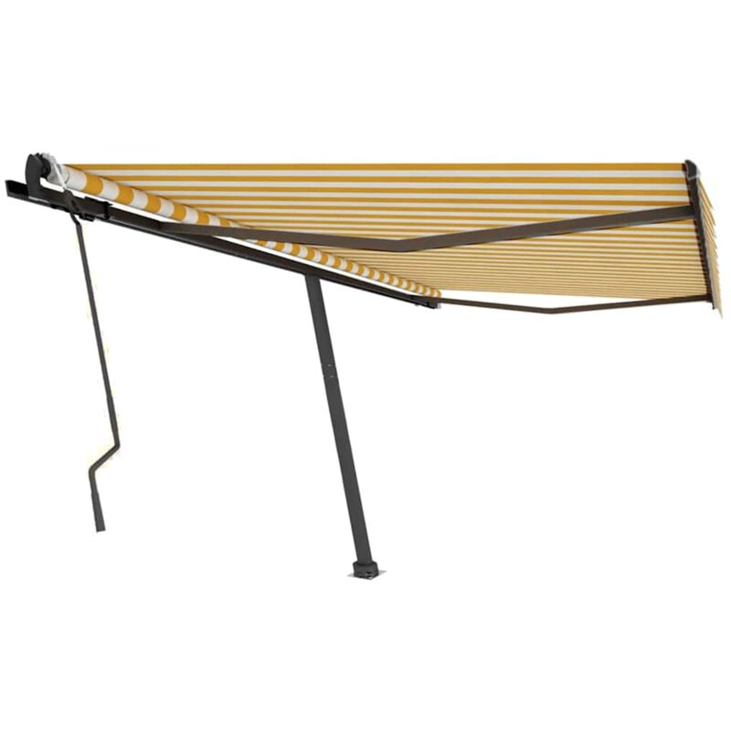 Toldo de pie manual retráctil amarillo y blanco 400x300 cm - Amarillo - Vidaxl
Toldo de pie manual retráctil amarillo y blanco 400x300 cm - Amarillo - Vidaxl