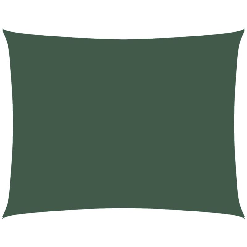 vidaXL Toldo de vela rectangular de tela oxford verde oscuro 2,5x3,5 m - Verde
vidaXL Toldo de vela rectangular de tela oxford verde oscuro 2,5x3,5 m - Verde
