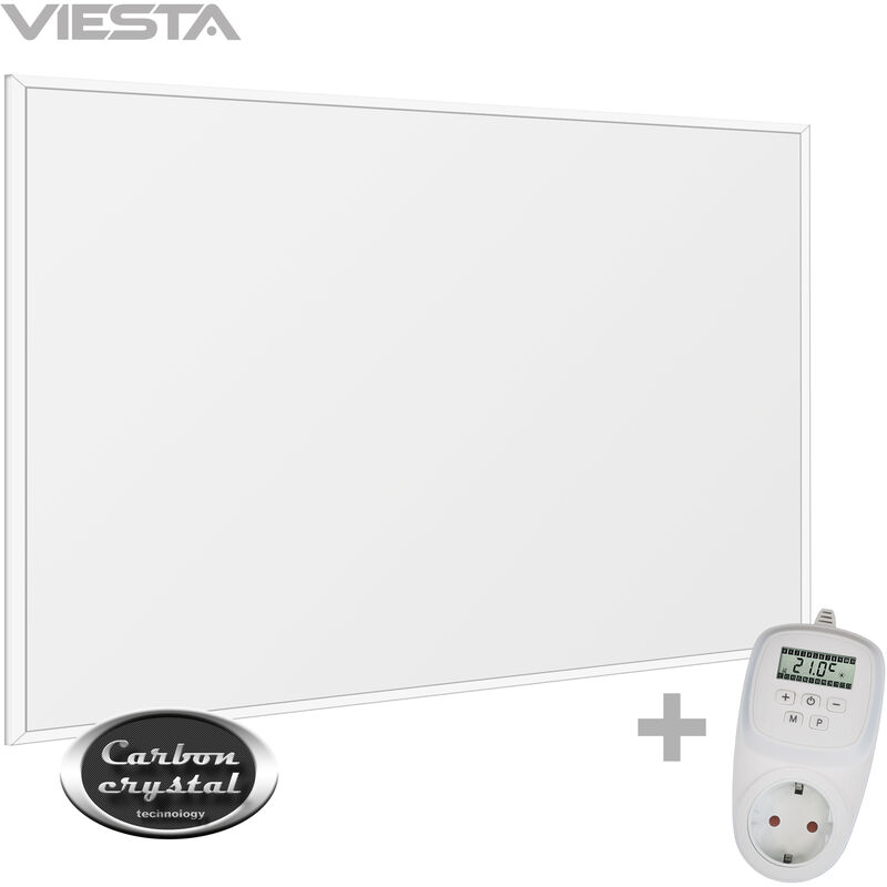 F300 Panel Radiador de infrarrojos Carbon Crystal (última tecnología) Calefacción ultradelgado Blanco de 300W + Termostato TH12 - Viesta
F300 Panel Radiador de infrarrojos Carbon Crystal (última tecnología) Calefacción ultradelgado Blanco de 300W + Termostato TH12 - Viesta