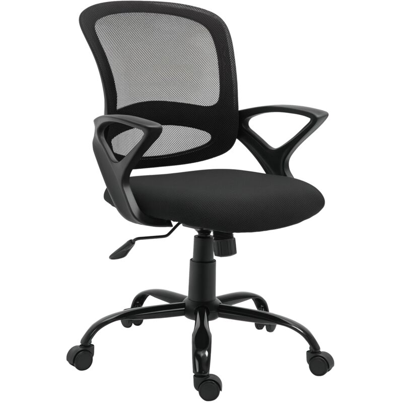 Silla de Oficina Ergonómica Silla de Escritorio Basculante con Altura Ajustable Giratorio 360° y Soporte Lumbar Malla Transpirable 61x61x89-99cm
Silla de Oficina Ergonómica Silla de Escritorio Basculante con Altura Ajustable Giratorio 360° y Soporte Lumbar Malla Transpirable 61x61x89-99cm