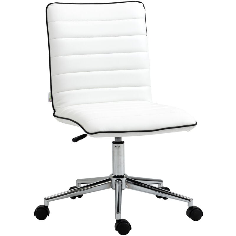 Silla de Oficina Ergonómica Silla Escritorio Giratoria con Altura Ajustable Respaldo Tapizado en Piel Sintética Carga 120 kg 47x57x76,5-86,5 cm
Silla de Oficina Ergonómica Silla Escritorio Giratoria con Altura Ajustable Respaldo Tapizado en Piel Sintética Carga 120 kg 47x57x76,5-86,5 cm
