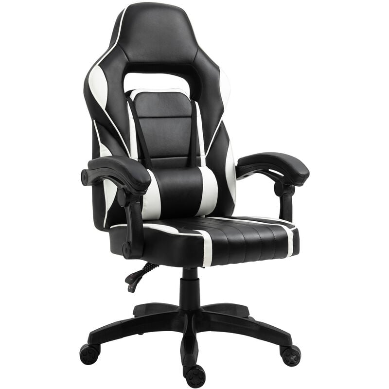 Silla de Oficina Ergonómica Ajustable Reclinable hasta 135° 64x69x119-129 Blanco - Blanco
Silla de Oficina Ergonómica Ajustable Reclinable hasta 135° 64x69x119-129 Blanco - Blanco