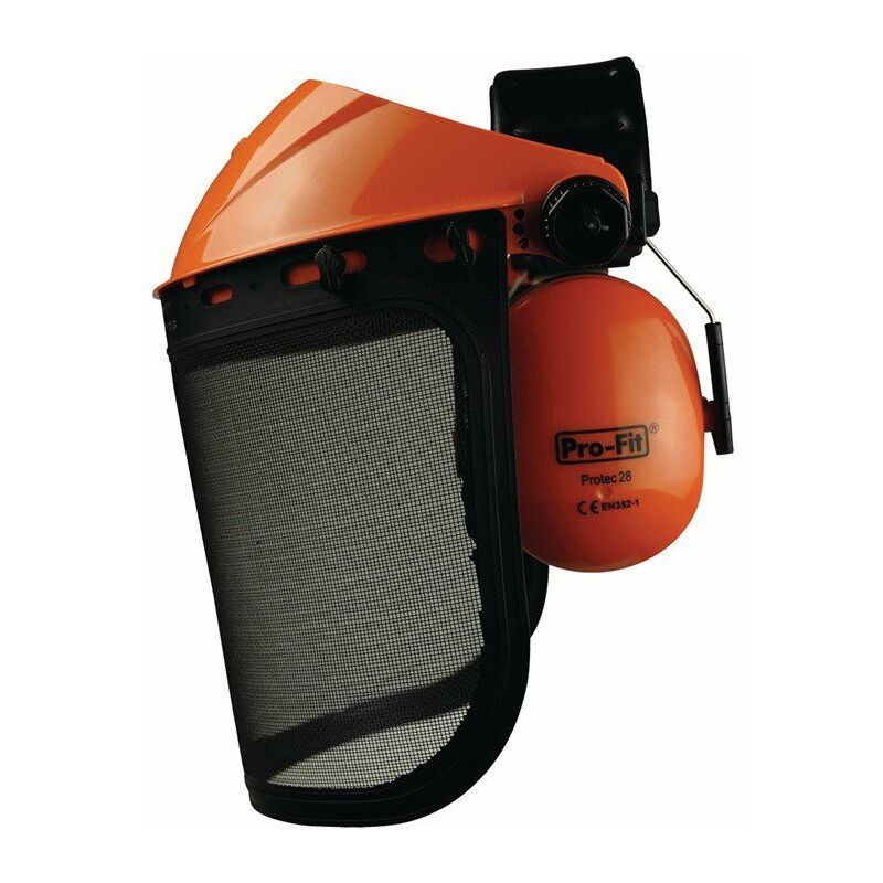 Visera de red forestal con combinación de protección facial y auditiva EN 1731 / F.EN 352-1
Visera de red forestal con combinación de protección facial y auditiva EN 1731 / F.EN 352-1