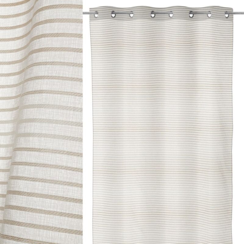 Lolahome - Visillo de rayas confeccionado beige contemporáneo de poliéster de 260x140 cm
Lolahome - Visillo de rayas confeccionado beige contemporáneo de poliéster de 260x140 cm