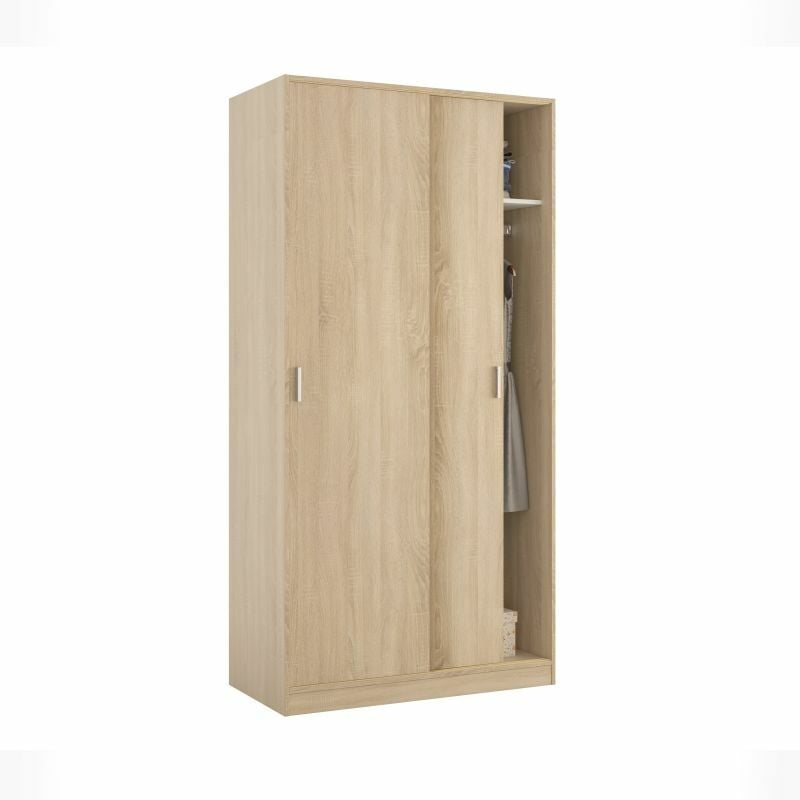 Armario Max 2 puertas correderasRoble Canadian
Armario Max 2 puertas correderasRoble Canadian