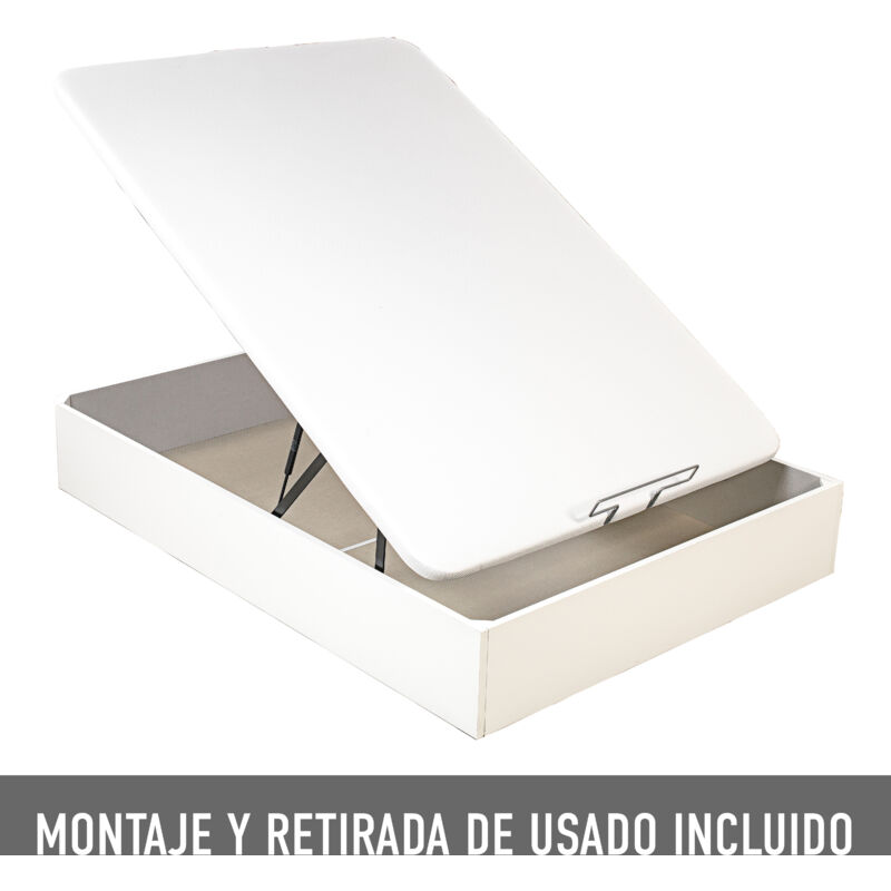 What The Sleep I Canapé abatible gran capacidad I 180x200 I Montaje en domicilio y retirada usado incluido I Tapa 3D I Color Blanco I 6 colores I
What The Sleep I Canapé abatible gran capacidad I 180x200 I Montaje en domicilio y retirada usado incluido I Tapa 3D I Color Blanco I 6 colores I