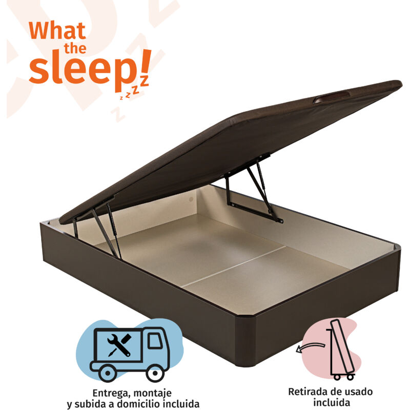 What The Sleep!zzzz - What The Sleep I Canapé abatible Gran Capacidad I 180x200 I Montaje en Domicilio y Retirada Usado Incluido I Tapa 3D I Color
What The Sleep!zzzz - What The Sleep I Canapé abatible Gran Capacidad I 180x200 I Montaje en Domicilio y Retirada Usado Incluido I Tapa 3D I Color