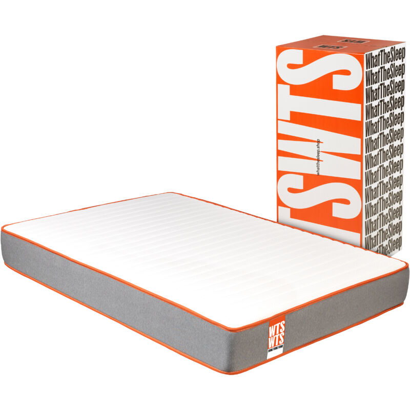 What The Sleep!zzzz - What The Sleep I Colchón sostenible premium híbrido muelles ensacados-visco, 24cm I Mod. FUNK I 150x190 I Firmeza media-alta I
What The Sleep!zzzz - What The Sleep I Colchón sostenible premium híbrido muelles ensacados-visco, 24cm I Mod. FUNK I 150x190 I Firmeza media-alta I