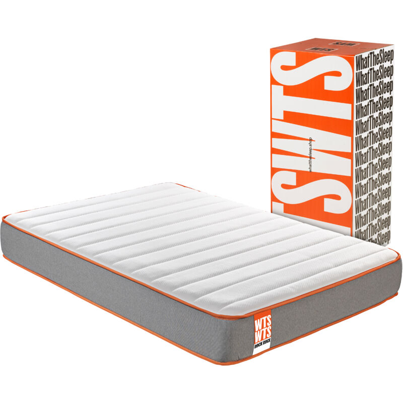 What The Sleep I Colchón sostenible premium I viscoelástico soja natural y HR, 26cm I Modelo ROCK I 160x200 I Firmeza alta, confort total I
What The Sleep I Colchón sostenible premium I viscoelástico soja natural y HR, 26cm I Modelo ROCK I 160x200 I Firmeza alta, confort total I