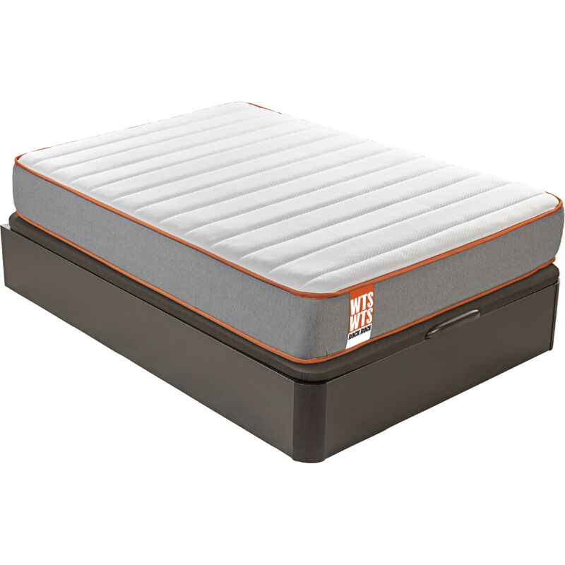 What The Sleep!zzzz - What The Sleep I Pack colchón sostenible HR visco soja natural y canapé abatible wengué gran capacidad I Entrega, montaje
What The Sleep!zzzz - What The Sleep I Pack colchón sostenible HR visco soja natural y canapé abatible wengué gran capacidad I Entrega, montaje