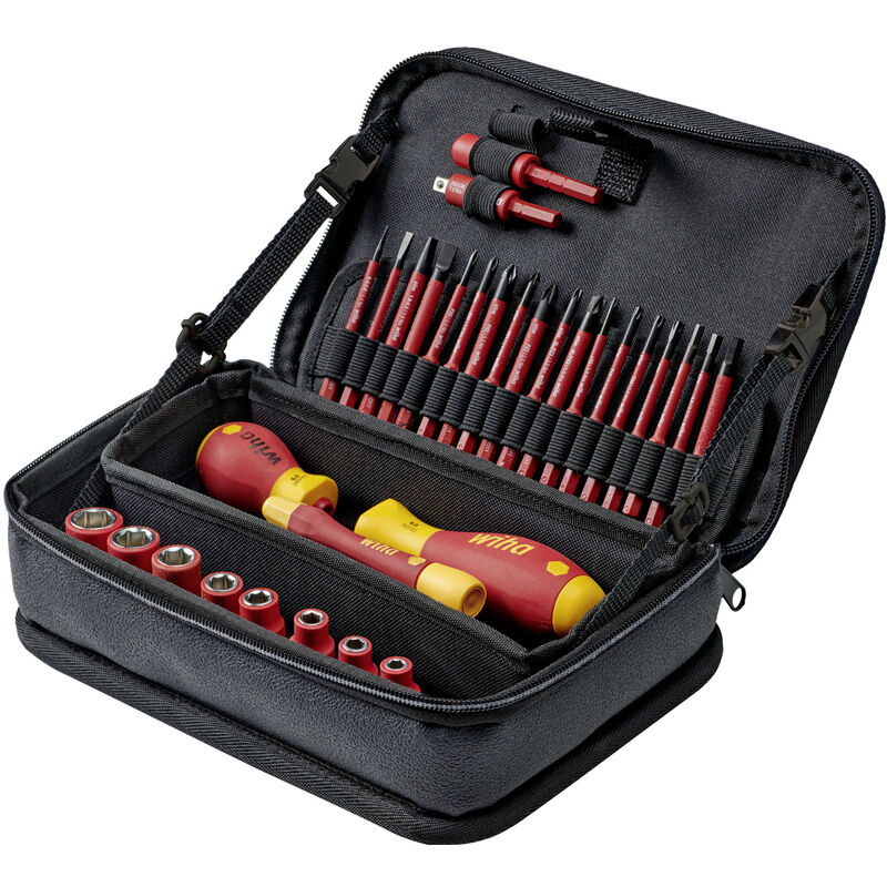 Wiha Juego de herramientas slimVario® eléctrico mixto de 31 piezas, en bolsa funcional (43465)
Wiha Juego de herramientas slimVario® eléctrico mixto de 31 piezas, en bolsa funcional (43465)