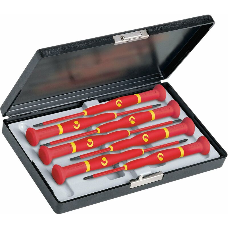 Witte 89368 - Juegos De 7 Destornilladores De Precisión Wittron Vde En Estuche De Plástico Antichoque (Torx)
Witte 89368 - Juegos De 7 Destornilladores De Precisión Wittron Vde En Estuche De Plástico Antichoque (Torx)